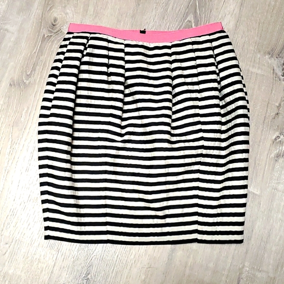 Moschino Dresses & Skirts - Moschino Cheap And Chic Black Striped Above Knee Bubble skirt size 6